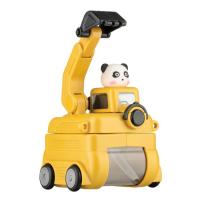 Пляшка для води Ardesto Excavator 500мл, пластик, жовтий Фото