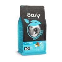 Сухий корм для кішок OASY CAT Grain Free Kitten з білою рибою, яблуком та га Фото