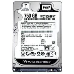 Жесткий диск для ноутбука WD 2.5" 750GB Фото