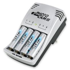 Зарядное устройство для аккумуляторов Ansmann PhotoCam III + 4*AA 2850mAh Фото