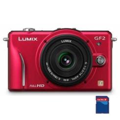 Panasonic Lumix DMC-GF2 14-45mm kit red DMC-GF2KEE-R ⏩ Купить