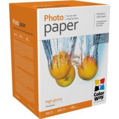 Фотобумага ColorWay 10x15 180г glossy, 500с Фото