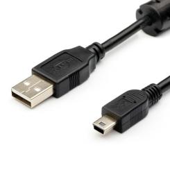 Дата кабель Atcom USB 2.0 AM to Mini 5P 0.8m Фото