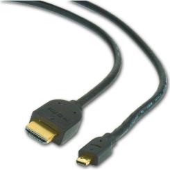 Кабель мультимедийный Cablexpert HDMI M to HDMI micro M 3.0m Фото