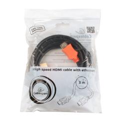 Кабель мультимедийный Cablexpert HDMI M to HDMI M 3.0m Фото 1