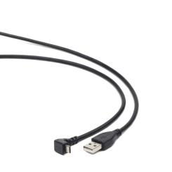 Дата кабель Cablexpert USB 2.0 AM to Micro 5P 1.8m 90° Фото 1