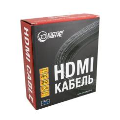 Кабель мультимедийный Extradigital HDMI M to HDMI M 5.0m Фото 1