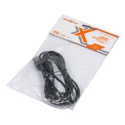 Дата кабель Maxxter USB 2.0 AM/AF 1.8m Фото 1