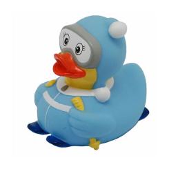 Игрушка для ванной Funny Ducks Лыжница утка Фото 2