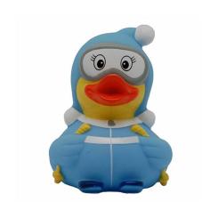 Игрушка для ванной Funny Ducks Лыжница утка Фото 3