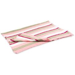 Одеяло детское Luvable Friends мягкое в полоску для девочек Фото 2