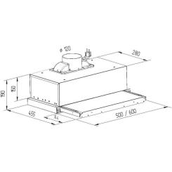 Вытяжка кухонная Pyramida R-TL 60 GR Фото 8