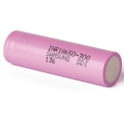Аккумулятор Samsung 18650 3000mAh 15A, 4.2/3.6/2.5V, PINK Фото