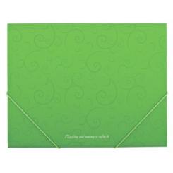 Папка на резинках Buromax А5, BAROCCO, light green Фото