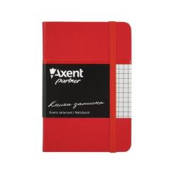Книга записная Axent Partner, 95*140, 96sheets, square, red Фото