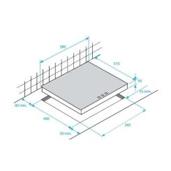 Варочная поверхность Beko HIC 64403 T Фото 4