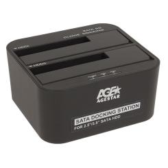 Док-станция для накопителей AgeStar 3UBT6-6G (Black) Фото