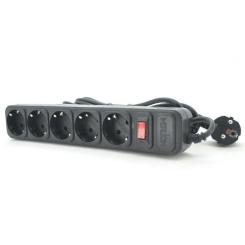 Сетевой фильтр питания Merlion 5 розеток, 4.5м Фото