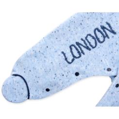 Человечек детский Bibaby велюровый с карманчиком "London" Фото 4