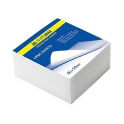 Бумага для заметок Buromax White 80х80х30мм., unglued Фото