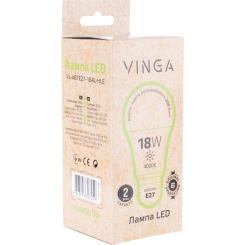 Лампочка Vinga VL-A67E27-184L-HLE Фото 1