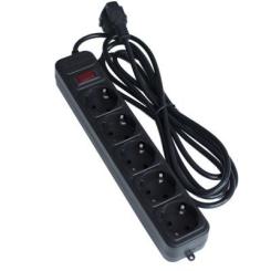 Сетевой фильтр питания Smartfortec 1.8m, black Фото