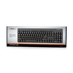 Клавиатура REAL-EL 502 Standard USB Black Фото 4