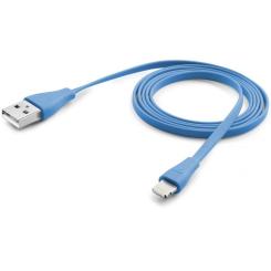 Дата кабель Cellularline USB 2.0 AM to Lightning 1.0m blue Фото