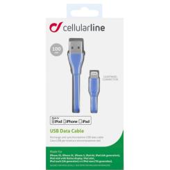 Дата кабель Cellularline USB 2.0 AM to Lightning 1.0m blue Фото 3