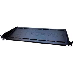 Полка 19" Eserver 1U глуб. 200мм, цвет черный Фото