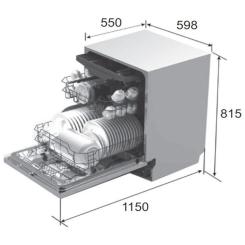 Посудомоечная машина Pyramida DWP 6014 Фото 3