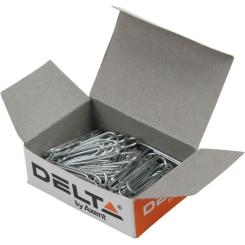 Скрепки канцелярские Delta by Axent rounded, 25 мм, 50 шт. Фото 2