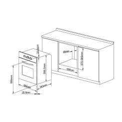 Духовой шкаф Pyramida F 85 EPL IX Фото 4