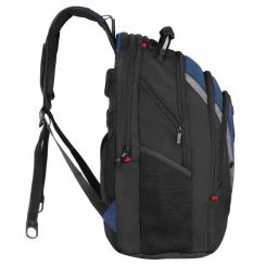 Рюкзак для ноутбука Wenger 17" Ibex Black/Blue Фото 4