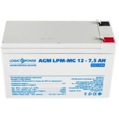Батарея к ИБП LogicPower LPM MG 12В 7.5Ач Фото 1