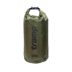 Гермомешок Tramp PVC Diamond Rip-Stop оливковый 20л Фото