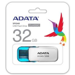 USB флеш накопитель ADATA 32GB UV240 White USB 2.0 Фото 2