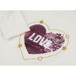 Кофта детская Breeze с аппликацией перевертышем "LOVE" Фото 2