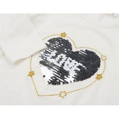 Кофта детская Breeze с аппликацией перевертышем "LOVE" Фото 3