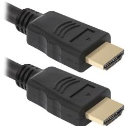 Кабель мультимедийный Defender HDMI M to HDMI M 1.0m Фото 1