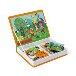 Развивающая игрушка Janod Магнитная книга 4 сезона Фото 1