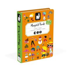 Развивающая игрушка Janod Магнитная книга 4 сезона Фото 3