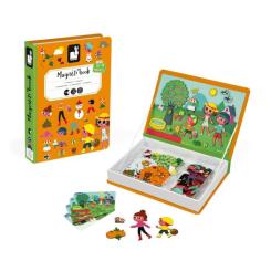 Развивающая игрушка Janod Магнитная книга 4 сезона Фото 4