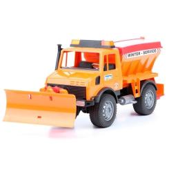 Спецтехника Bruder снегоуборочный автомобиль MB Unimog, М1:16 Фото 2