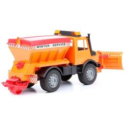 Спецтехника Bruder снегоуборочный автомобиль MB Unimog, М1:16 Фото 3