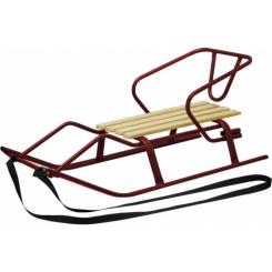 Санки Snower Флеш Бордовые Фото