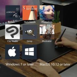 Графический планшет Huion Giano WH1409 V2 Фото 7