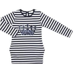 Платье детское Breeze в полоску с короной Фото