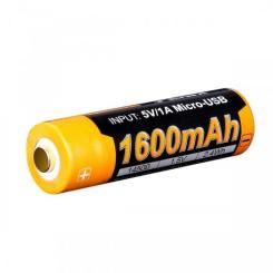 Аккумулятор Fenix 14500 micro usb зарядка Фото 1
