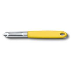 Овощечистка Victorinox 165 мм, серрейторное лезвие, желтая Фото